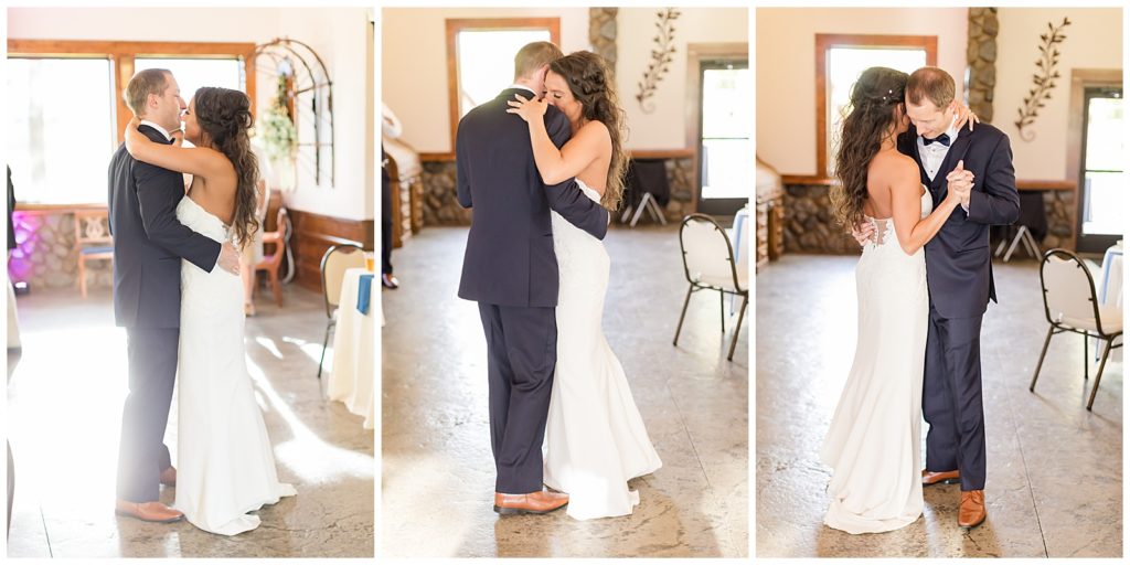 First Dance Wedding Songs by Danielle Lynee Photography at Shupe Homestead in Longmont Colorado
