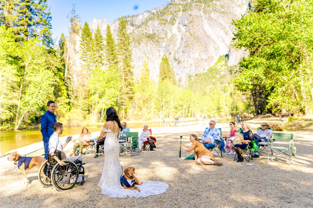 Yosemite National Park Elopement | IndyPop Photography | Yosemite National Park | California | Dogs in Weddings | Colorado + Central Texas Elopement + Wedding Photographer | via indypopphoto.com