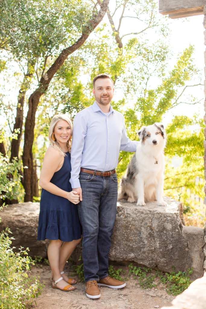 Tips for Including Your Dogs in Photos | Indy Pop Photo | Texas and Colorado Wedding Photographer | engagement photos, engagement session, dogs in photos, couples photos, outfit inspiration, ideas for outfits for photos | via indypopphoto.com
