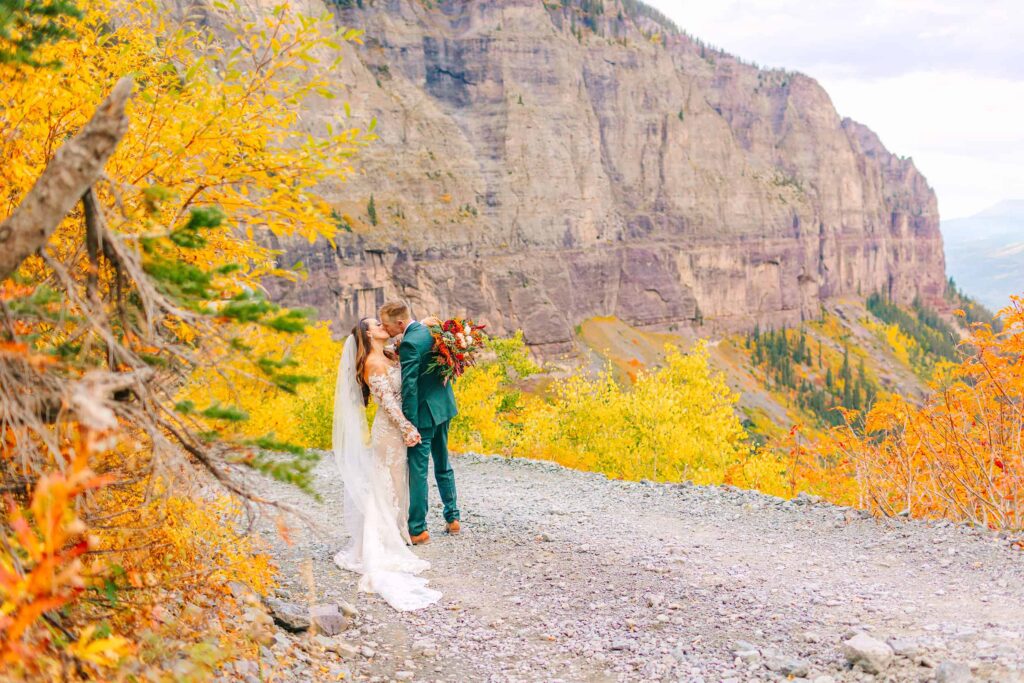 Telluride Elopement in the fall
