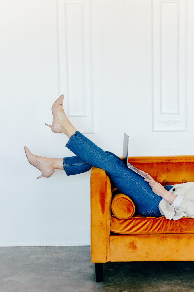 Detail shot for personal brand photography session